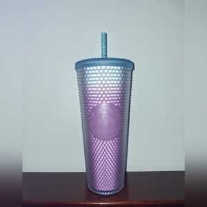 Starbucks Blue and Purple Textured Tumbler